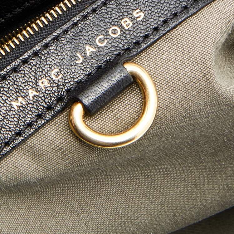Pre Owned Marc Jacobs Black Leather Paradise Rio Satchel