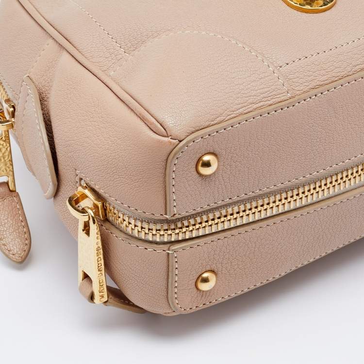 Pre Owned Marc Jacobs Beige Leather Small Venetia Satchel