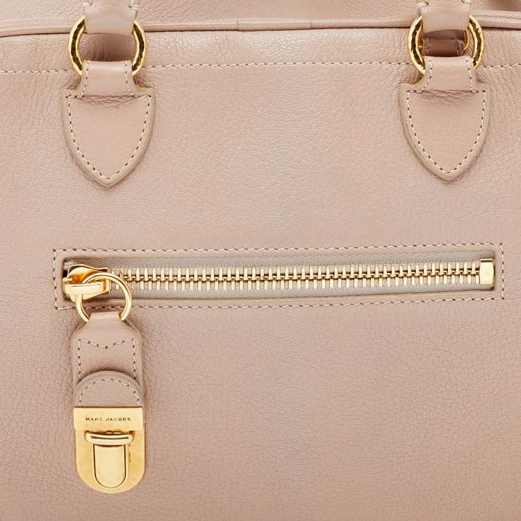 Pre Owned Marc Jacobs Beige Leather Small Venetia Satchel