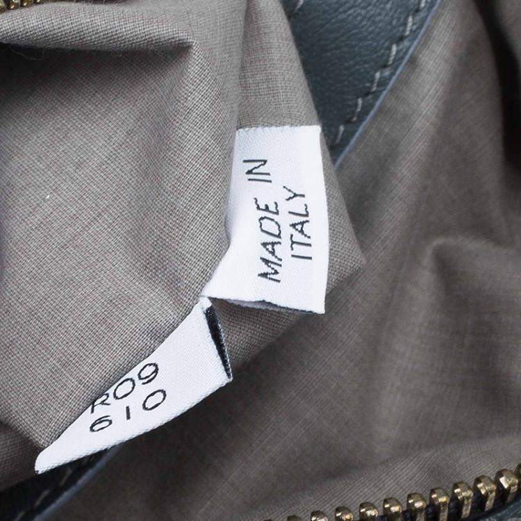 Pre Owned Marc Jacobs Grey Quilted Leather Bruna Belted Tote