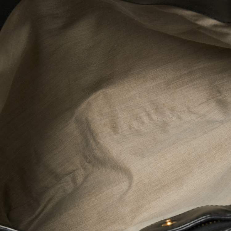 Pre Owned Marc Jacobs Black Leather Lorna Shoulder Bag