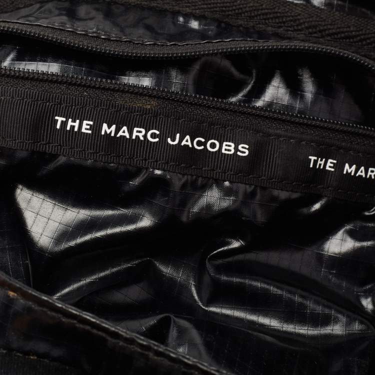 Pre Owned Marc Jacobs Black Polyester Mini Ripstop Tote 