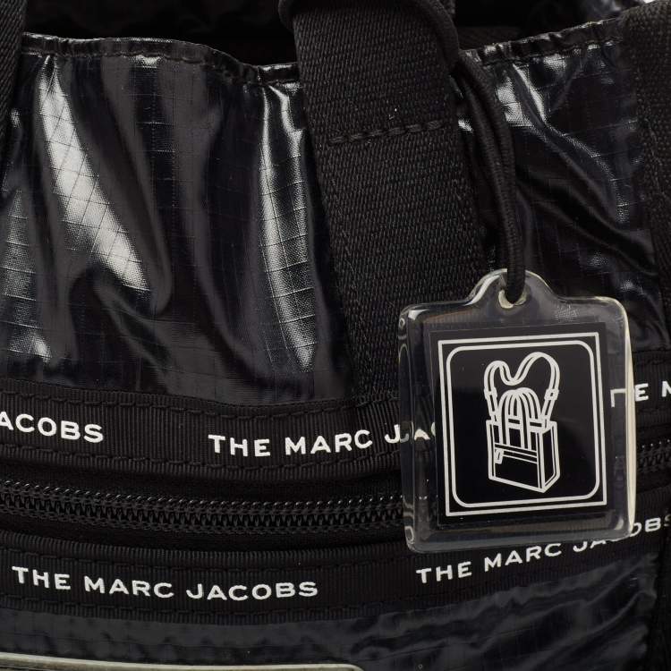 Pre Owned Marc Jacobs Black Polyester Mini Ripstop Tote 