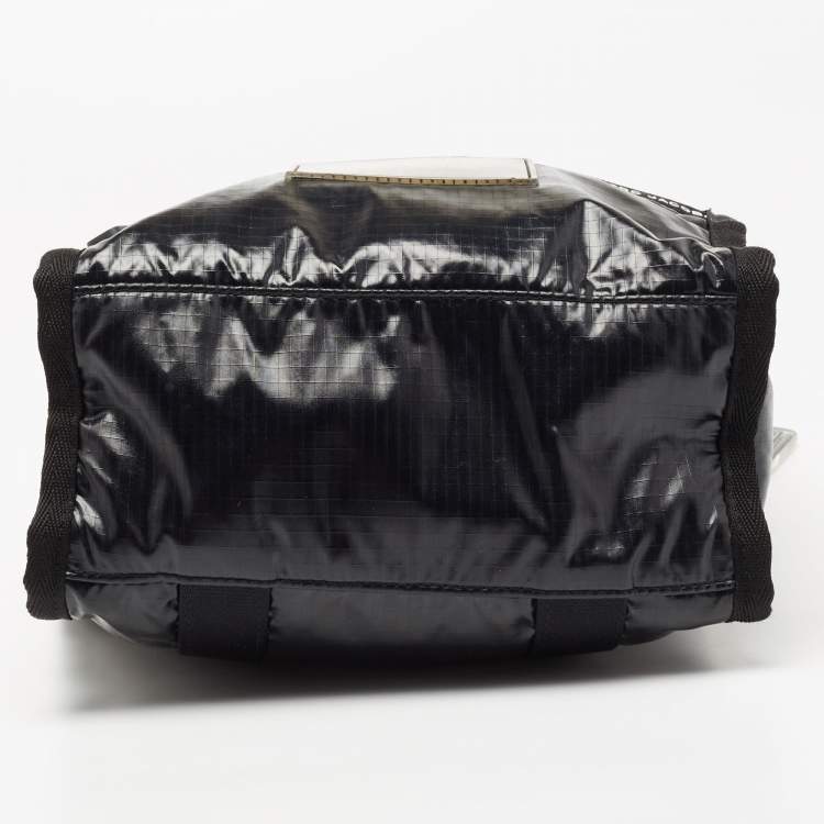 Pre Owned Marc Jacobs Black Polyester Mini Ripstop Tote 