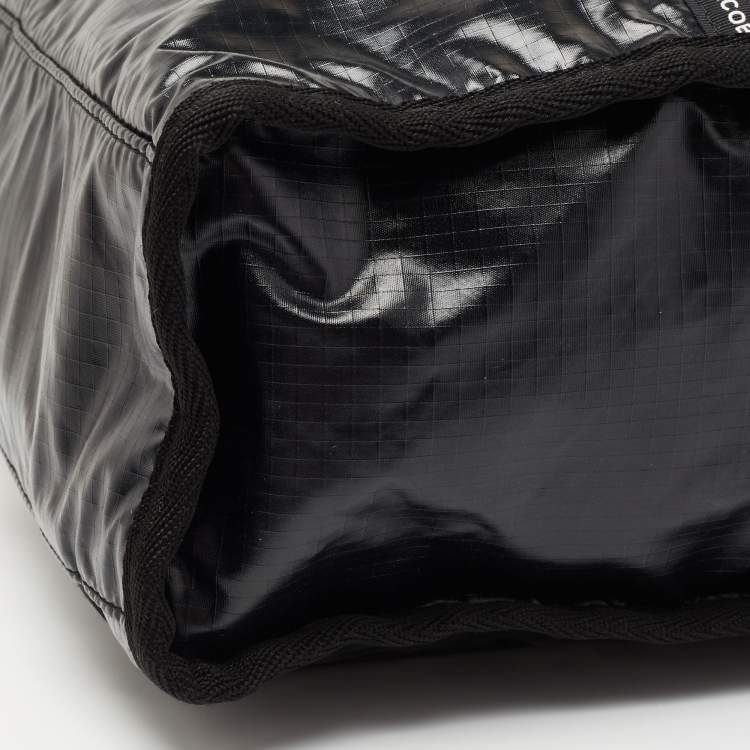 Pre Owned Marc Jacobs Black Polyester Mini Ripstop Tote 