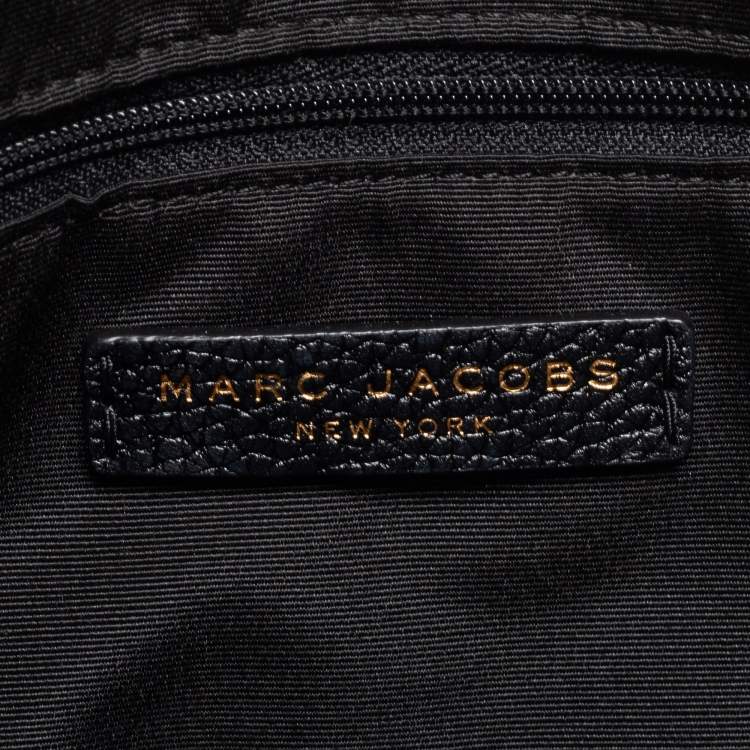Pre Owned Marc Jacobs Black Leather Mini Empire City Shoulder Bag