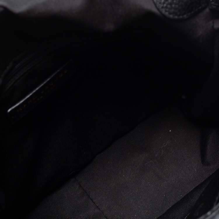 Pre Owned Marc Jacobs Black Leather Mini Empire City Shoulder Bag