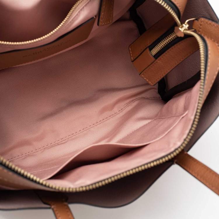 Pre Owned Marc Jacobs Brown Leather The Protege  Tote