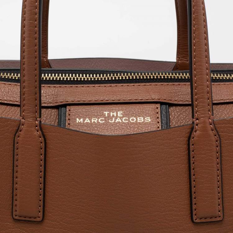 Pre Owned Marc Jacobs Brown Leather The Protege  Tote