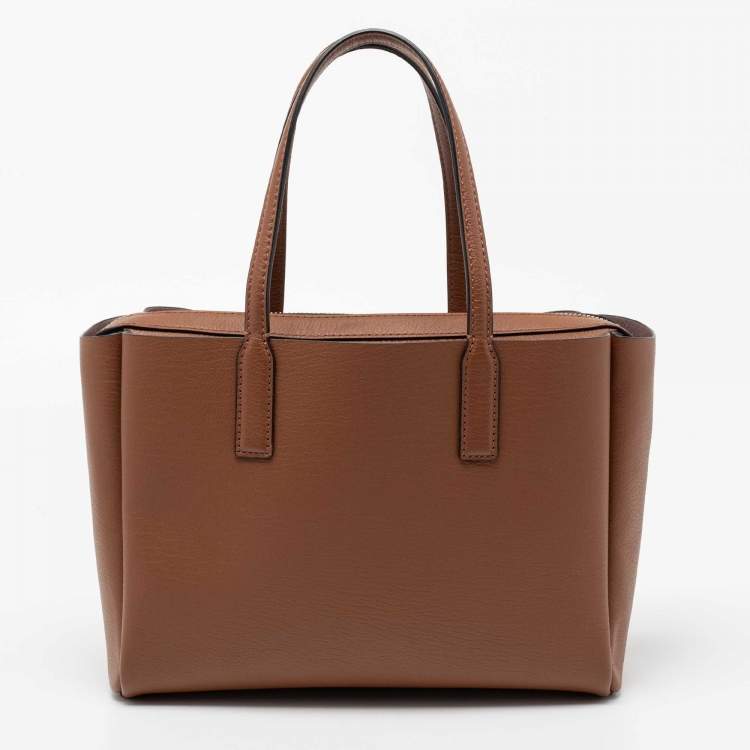 Pre Owned Marc Jacobs Brown Leather The Protege  Tote