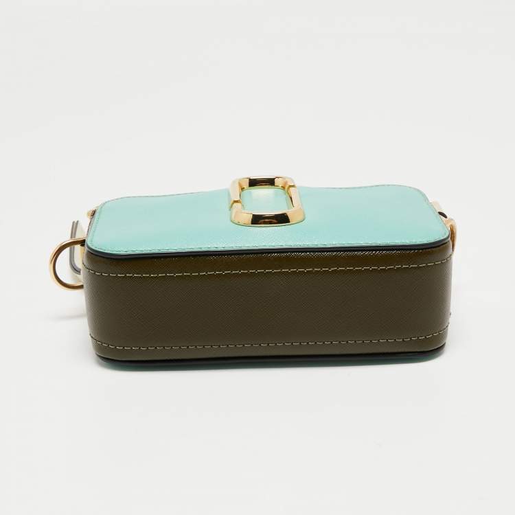 Pre Owned Marc Jacobs Multicolor Leather Snapshot Crossbody Bag