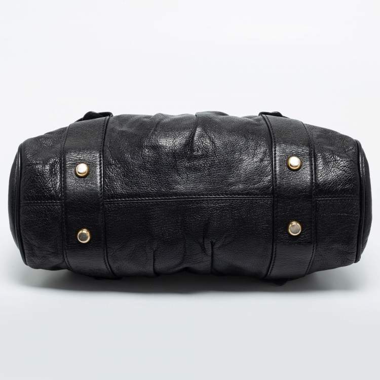 Pre Owned  Marc Jacobs Black Leather Single Shoulder Bag
