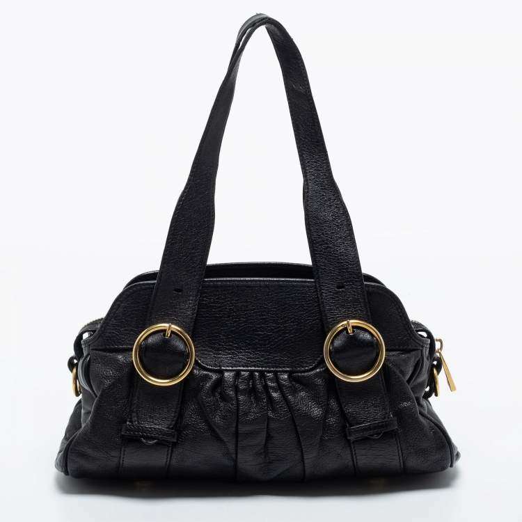 Pre Owned  Marc Jacobs Black Leather Single Shoulder Bag