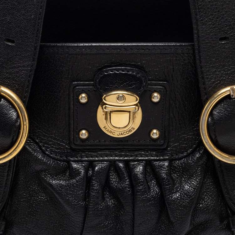 Pre Owned  Marc Jacobs Black Leather Single Shoulder Bag