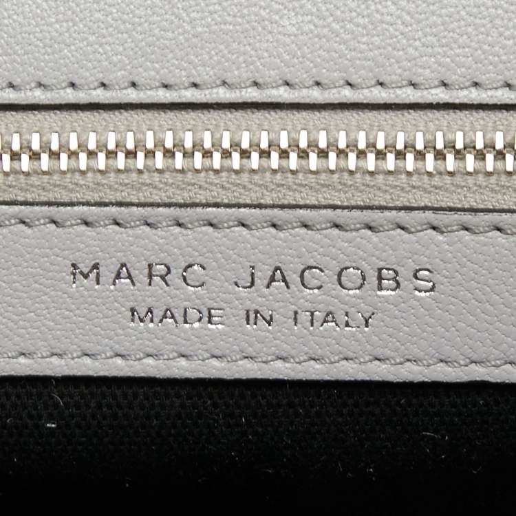 Pre Owned Marc Jacobs Grey Quilted Leather Little Stam Shoulder Bag