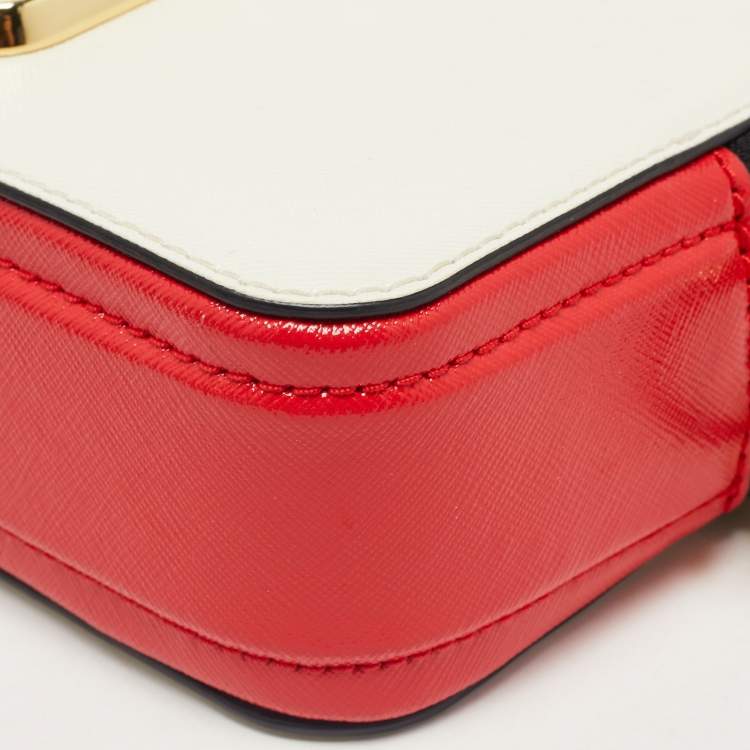 Pre Owned Marc Jacobs Multicolor Leather Small Snapshot Crossbody Bag
