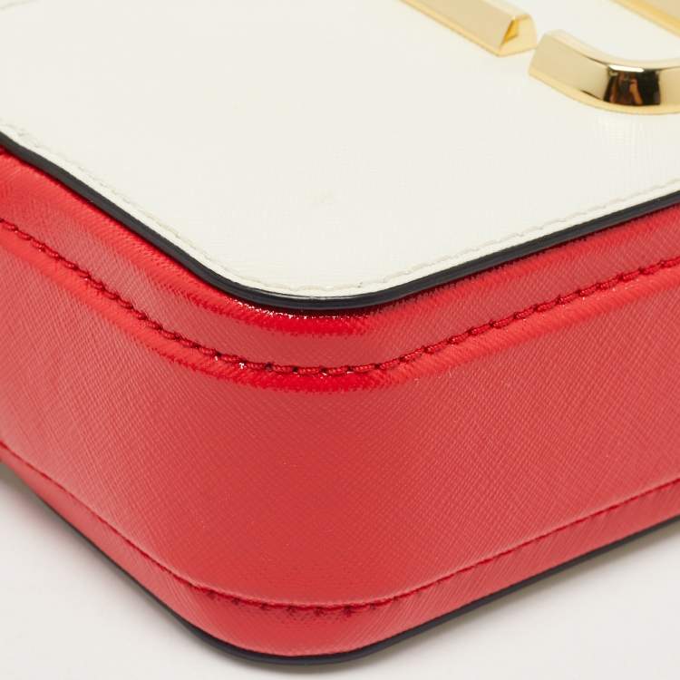 Pre Owned Marc Jacobs Multicolor Leather Small Snapshot Crossbody Bag
