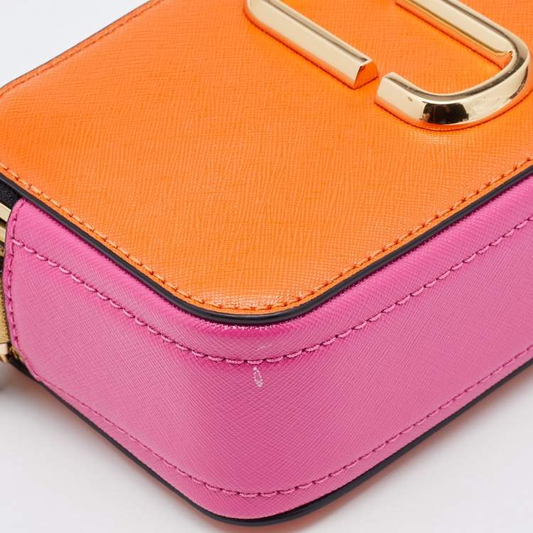 Pre Owned Marc Jacobs Multicolor Leather Snapshot Camera Crossbody Bag