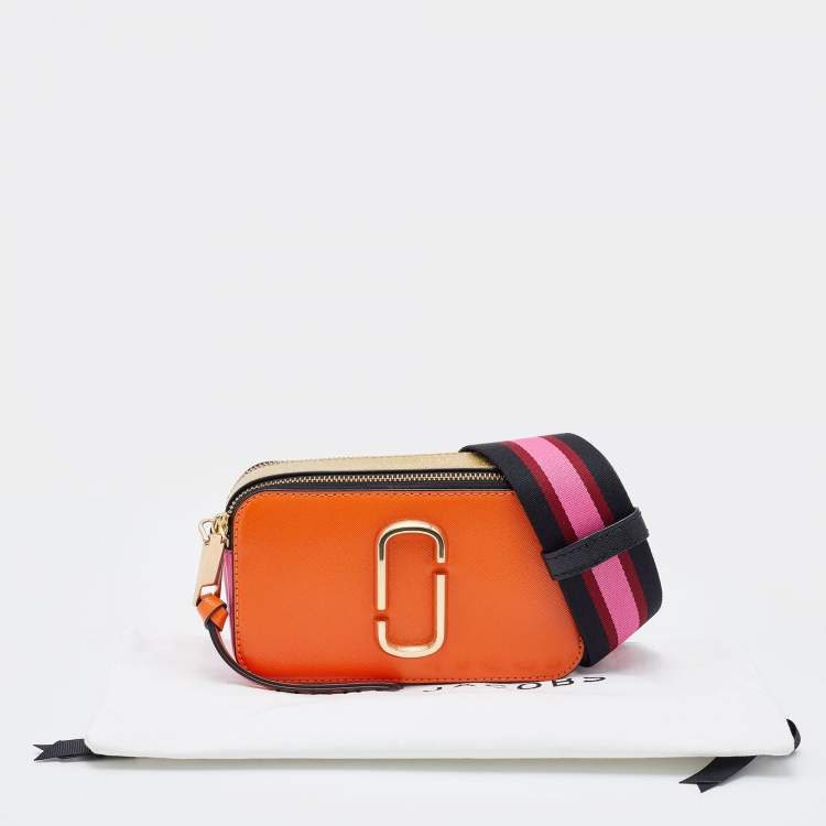 Pre Owned Marc Jacobs Multicolor Leather Snapshot Camera Crossbody Bag