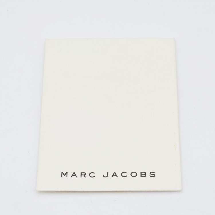 Pre Owned Marc Jacobs Brown/Metallic Woven Leather and Snakeskin Embossed Leather Fringe Hobo