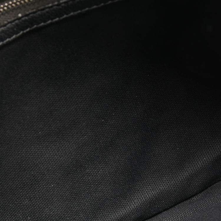 Pre Owned Marc Jacobs Dark Grey Quilted Leather Folded Clutch