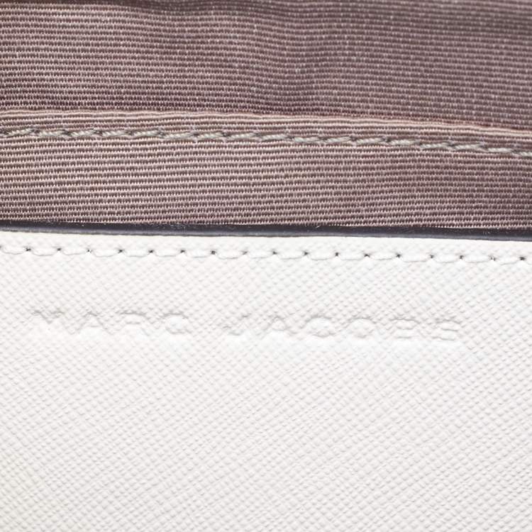 Pre Owned Marc Jacobs Tri Color Leather Snapshot Camera Crossbody Bag