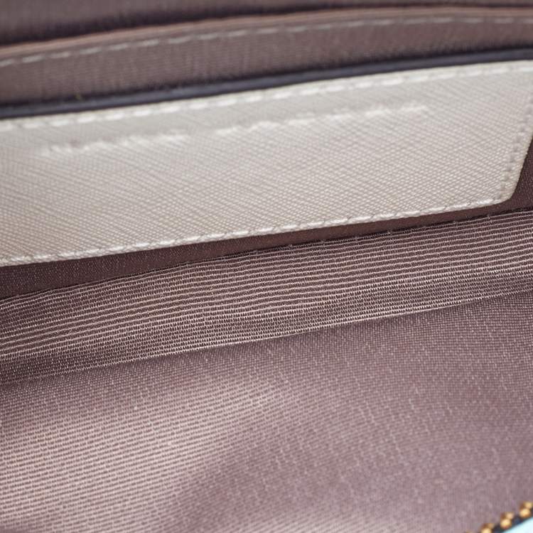 Pre Owned Marc Jacobs Tri Color Leather Snapshot Camera Crossbody Bag