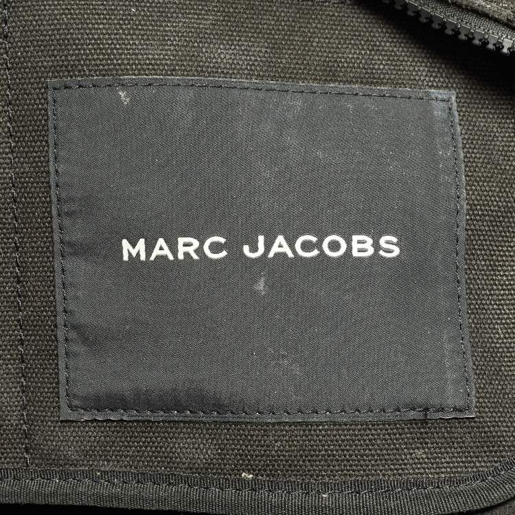 Pre Owned Marc Jacobs Black Canvas The Tote Bag 