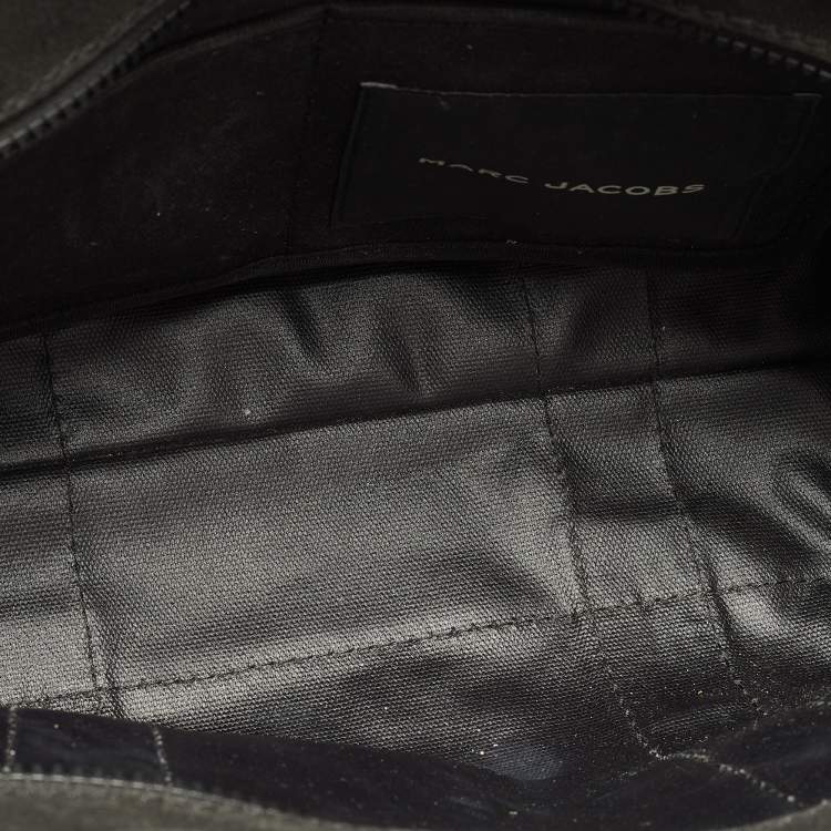 Pre Owned Marc Jacobs Black Canvas The Tote Bag 