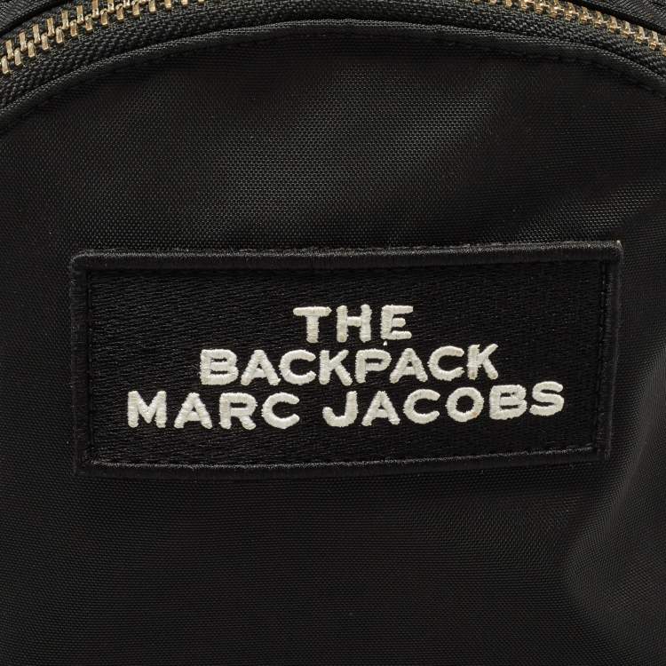 Pre Owned Marc Jacobs Black Nylon Backpack