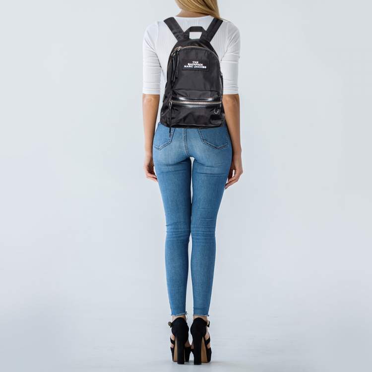Pre Owned Marc Jacobs Black Nylon Backpack