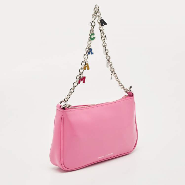 Pre Owned Marc Jacobs x Devon Lee Pink Leather Charms Bag