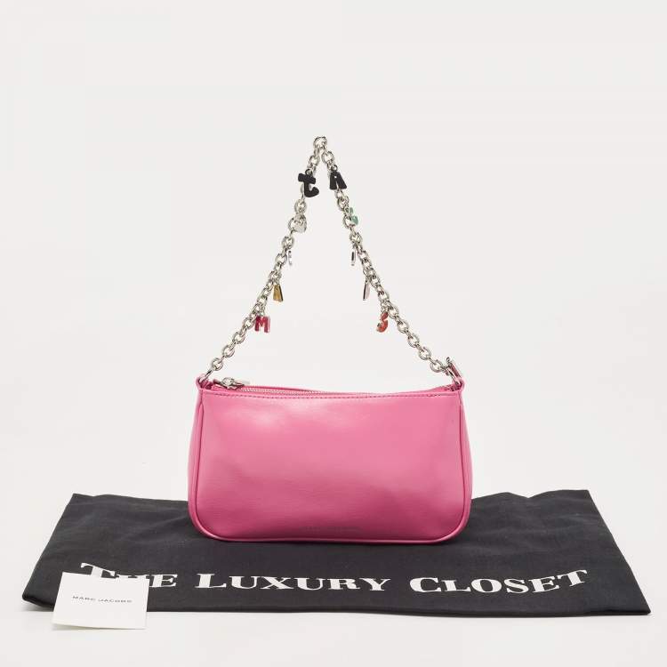 Pre Owned Marc Jacobs x Devon Lee Pink Leather Charms Bag