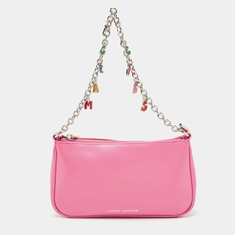 Pre Owned Marc Jacobs x Devon Lee Pink Leather Charms Bag