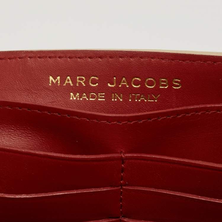 Pre Owned Marc Jacobs Rust Leather All In One Crossbody Bag