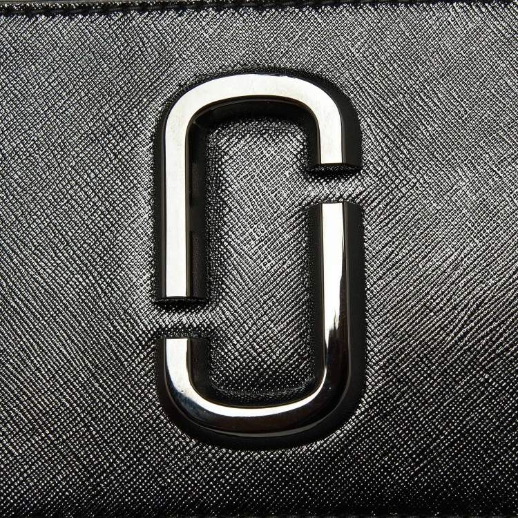 Pre Owned Marc Jacobs Black Leather Snapshot Camera Crossbody Bag