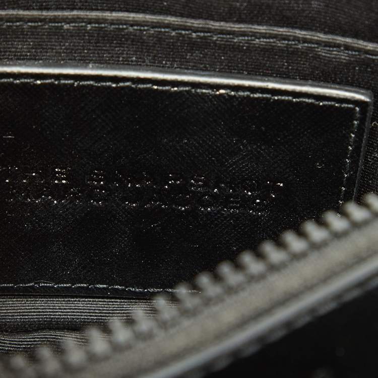 Pre Owned Marc Jacobs Black Leather Snapshot Camera Crossbody Bag