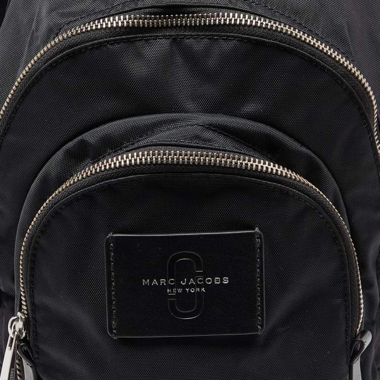 Pre Owned Marc Jacobs Black Nylon Mini Backpack