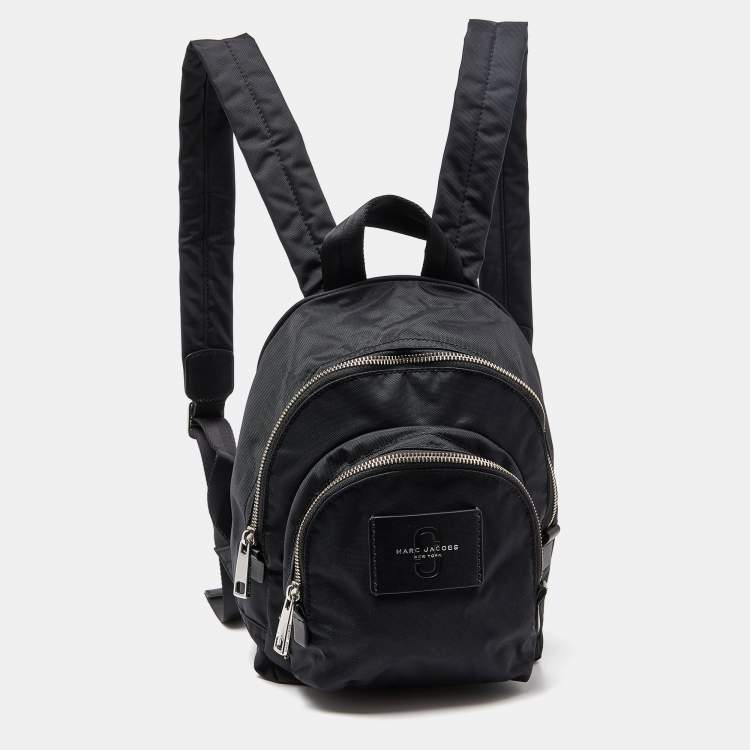 Pre Owned Marc Jacobs Black Nylon Mini Backpack