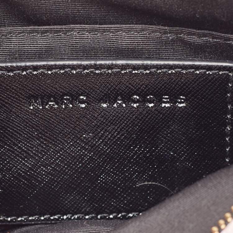 Pre Owned Marc Jacobs Tri Color Leather Snapshot Camera Crossbody Bag