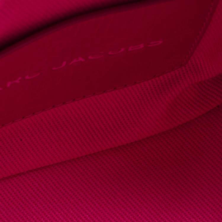Pre Owned Marc Jacobs Hot Pink Patent Leather Mini Tote