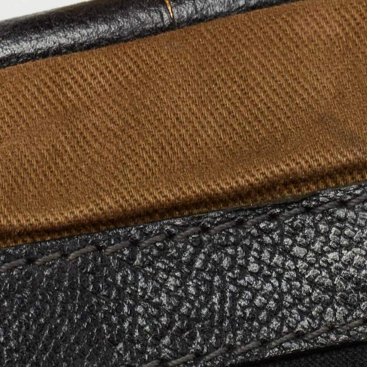 Pre Owned Marc Jacobs Black Quilted Leather Little Stam Shoulder Bag