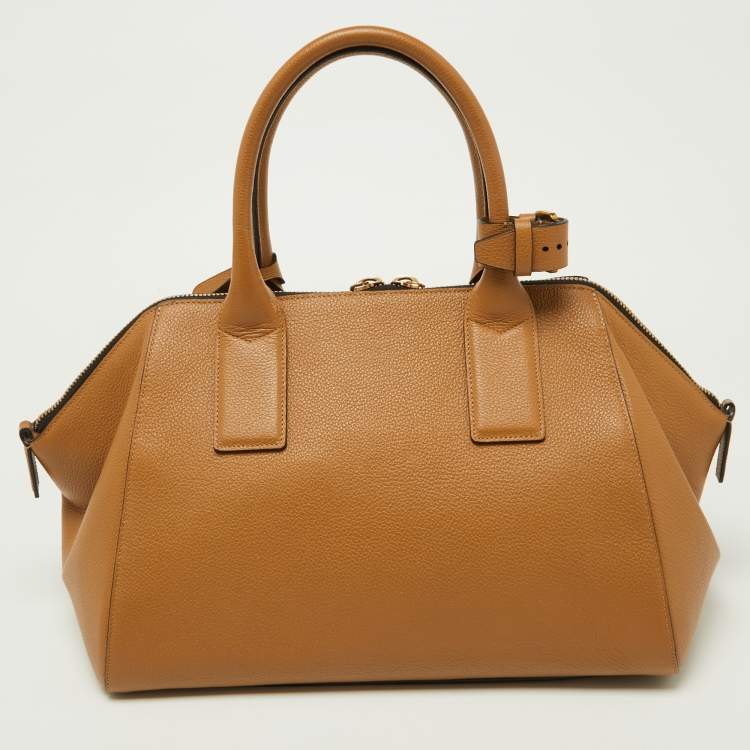Pre Owned Marc Jacobs Brown Leather Incognito Satchel