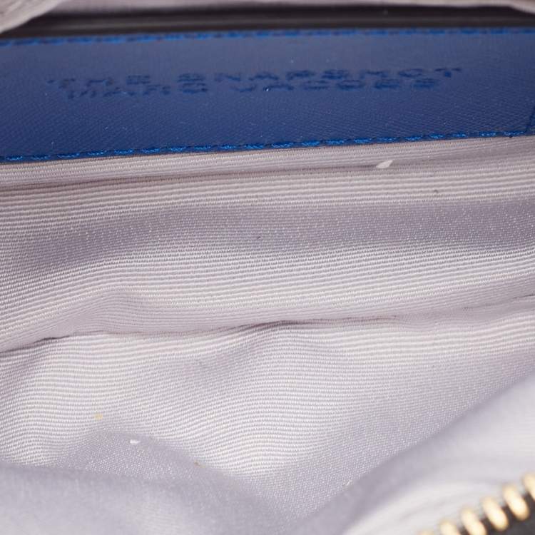 Pre Owned Marc Jacobs Tri Color Leather Snapshot Camera Crossbody Bag