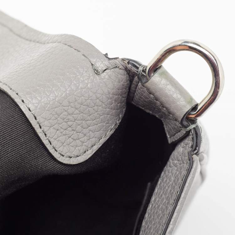 Pre Owned Marc Jacobs Grey Leather Empire City Crossbody Bag