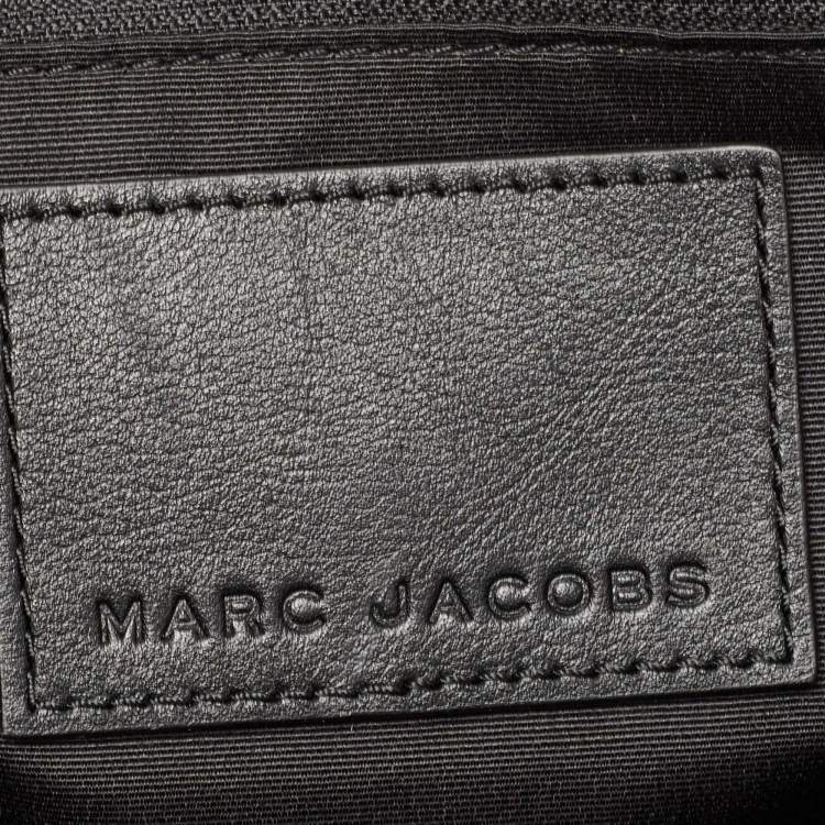 Pre Owned Marc Jacobs Black Leather The Box Shopper Tote