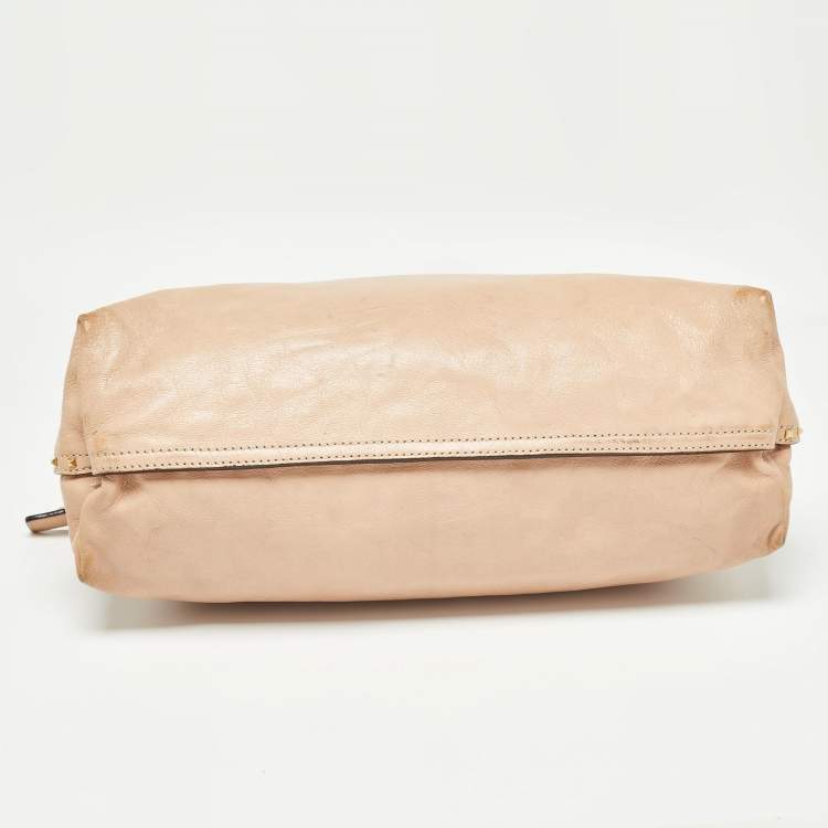 Pre Owned Marc Jacobs Beige Leather Paradise Rio Satchel