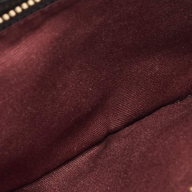 Pre Owned Marc Jacobs Black Leather Recruit Wallet on Strap 