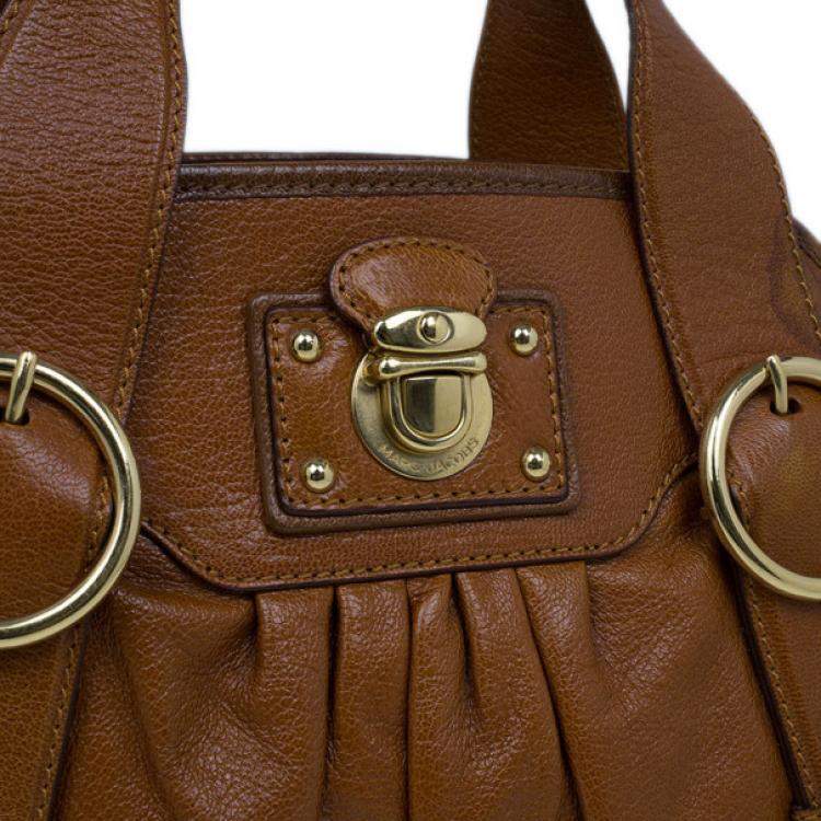 Pre Owned Marc Jacobs Brown Leather Shoulder Bag