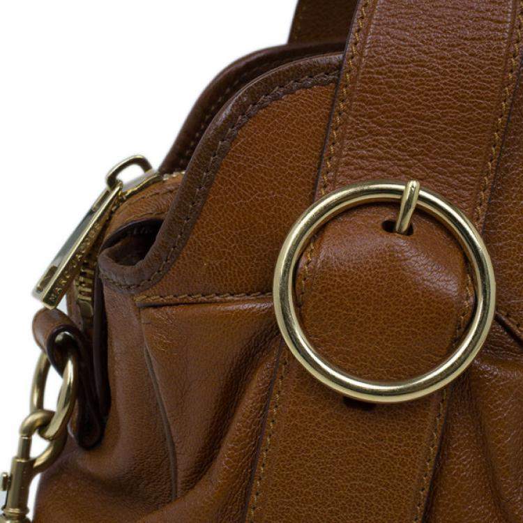 Pre Owned Marc Jacobs Brown Leather Shoulder Bag